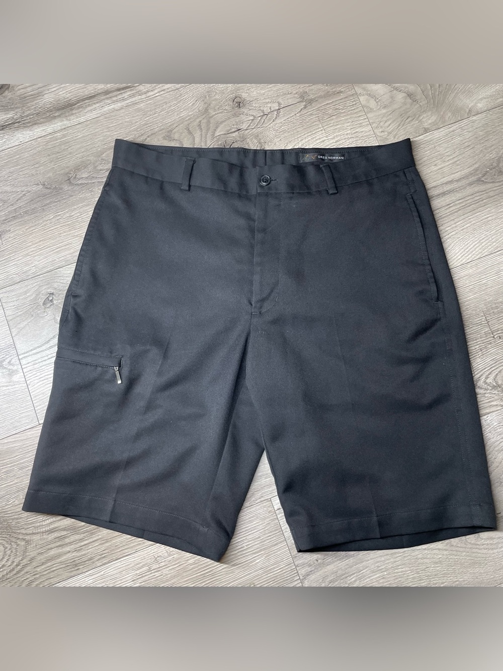 Greg Norman Collection Black Performance Hybrid Shorts